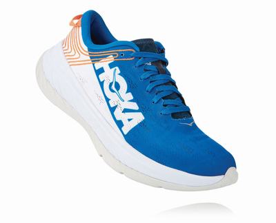 Hoka One One Carbon X - Sapatilhas De Estrada Homem - Azul Marinho/Branco, TI98014